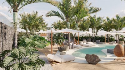 Futuro minigolf en Puerto del Carmen