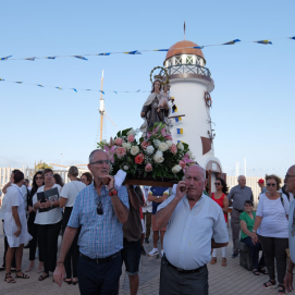 Procesión en honor a Nuestra Señora del Carmen
