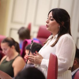 La diputada de CC, Cristina Calero