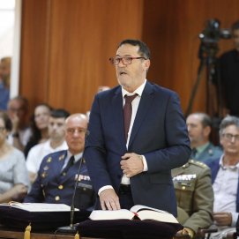 El candidato de Vox al Cabildo de Lanzarote, Óscar Pérez (Archivo)
