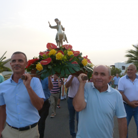 Procesión de la imagen de Santiago Apóstol