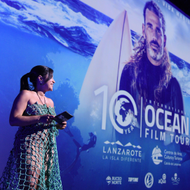 Celebración del 'International Ocean Film Tour'