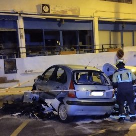 Accidente sin heridos en Puerto del Carmen