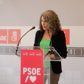 La portavoz del PSOE en el Cabildo, Ariagona González