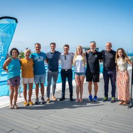 Presentación del 'Clínic de Natación en Aguas Abiertas'