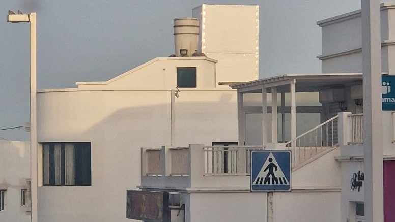 Antena de telefonía en San Bartolomé.