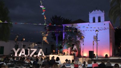 Pregón de las fiestas de Yaiza de 2025. Fotos: Ayuntamiento de Yaiza.