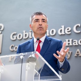 El vicepresidente de Canarias y consejero de Industria, Manuel Domínguez. Foto: Gobcan.