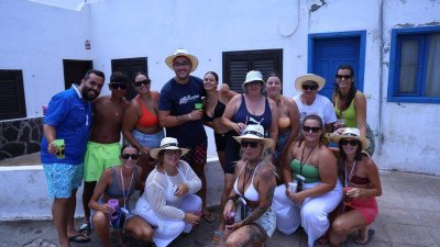 Procesión del Sagrado Corazón de María en Famara, 2025