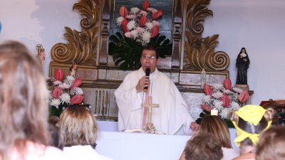 Procesión del Sagrado Corazón de María en Famara, 2025