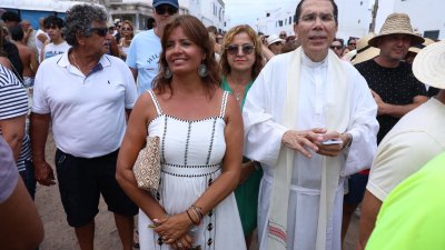Procesión del Sagrado Corazón de María en Famara, 2025