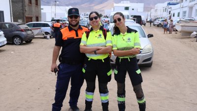 Procesión del Sagrado Corazón de María en Famara, 2025