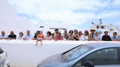 Procesión del Sagrado Corazón de María en Famara, 2025