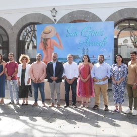 Presentación del programa de las Fiestas de San Ginés este miércoles. Foto: Juan Mateos.
