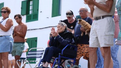 Procesión del Sagrado Corazón de María en Famara, 2025