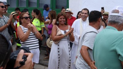 Procesión del Sagrado Corazón de María en Famara, 2025