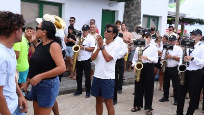 Procesión del Sagrado Corazón de María en Famara, 2025