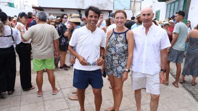 Procesión del Sagrado Corazón de María en Famara, 2025
