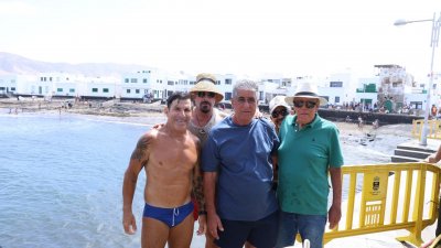 Verbena del agua en Famara, 2025