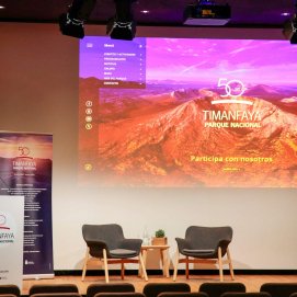 Presentación del 50 aniversario de Timanfaya
