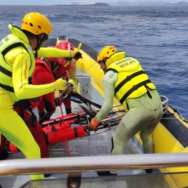 Emerlan cierra julio con 202 intervenciones entre Lanzarote y La Graciosa.
