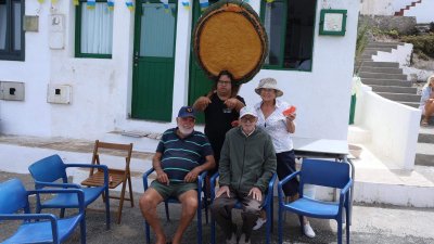 Procesión marítima y fiesta de espuma en La Lapa 2025.