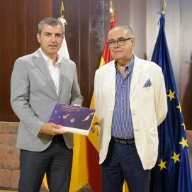 El vicepresidente recibe el informe del Consejo Económico y Social. Formación. FP.