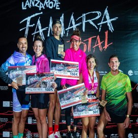 Yoel de Paz y Rosy Fontes triunfan en la 'Famara Total Vertical Nocturna'