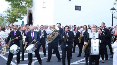 Procesión en honor a la Virgen de Los Remedios. Foto: La Voz