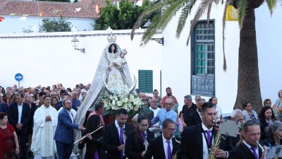 Procesión en honor a la Virgen de Los Remedios. Foto: La Voz