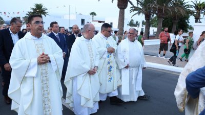 Procesión en honor a la Virgen de Los Remedios. Foto: La Voz