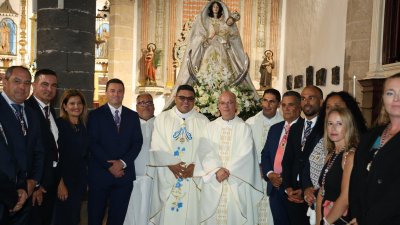 Procesión en honor a la Virgen de Los Remedios. Foto: La Voz