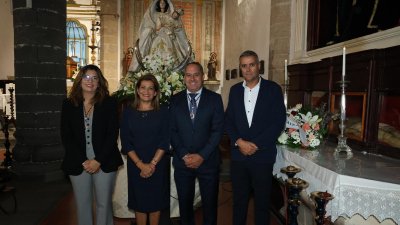 Procesión en honor a la Virgen de Los Remedios. Foto: La Voz