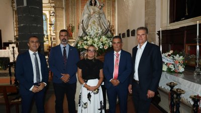 Procesión en honor a la Virgen de Los Remedios. Foto: La Voz
