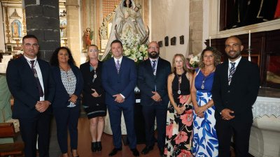 Procesión en honor a la Virgen de Los Remedios. Foto: La Voz