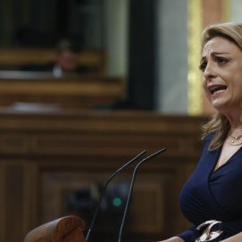 La portavoz de Coalición Canaria en el Congreso de los Diputados, Cristina Valido.