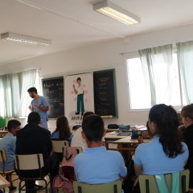 Aula de primaria en Canarias