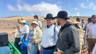 Romería en honor a la Virgen de Los Dolores.