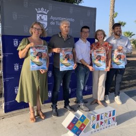 Presentación de la festividad china de 'Bote del Dragón' en Puerto del Carmen