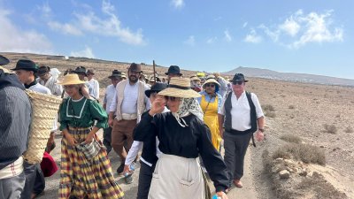 Romería en honor a la Virgen de Los Dolores.