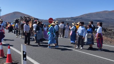 Romería en honor a la Virgen de Los Dolores.