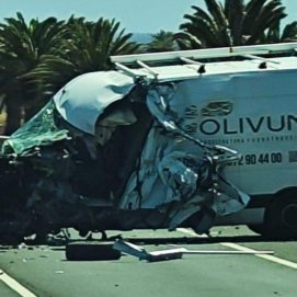 Accidente en Puerto del Carmen
