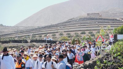 Romería en honor a la Virgen de Los Dolores.