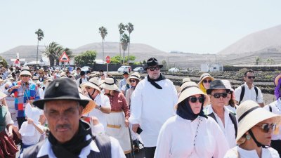 Romería en honor a la Virgen de Los Dolores.