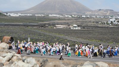Romería en honor a la Virgen de Los Dolores.