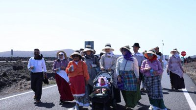 Romería en honor a la Virgen de Los Dolores.
