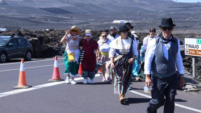 Romería en honor a la Virgen de Los Dolores.