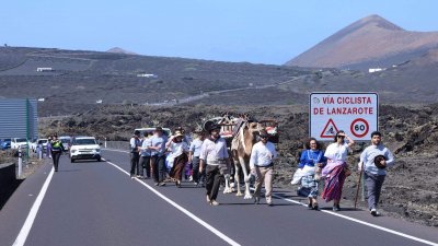 Romería en honor a la Virgen de Los Dolores.