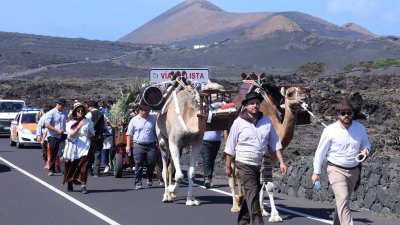 Romería en honor a la Virgen de Los Dolores.