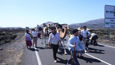 Romería en honor a la Virgen de Los Dolores.